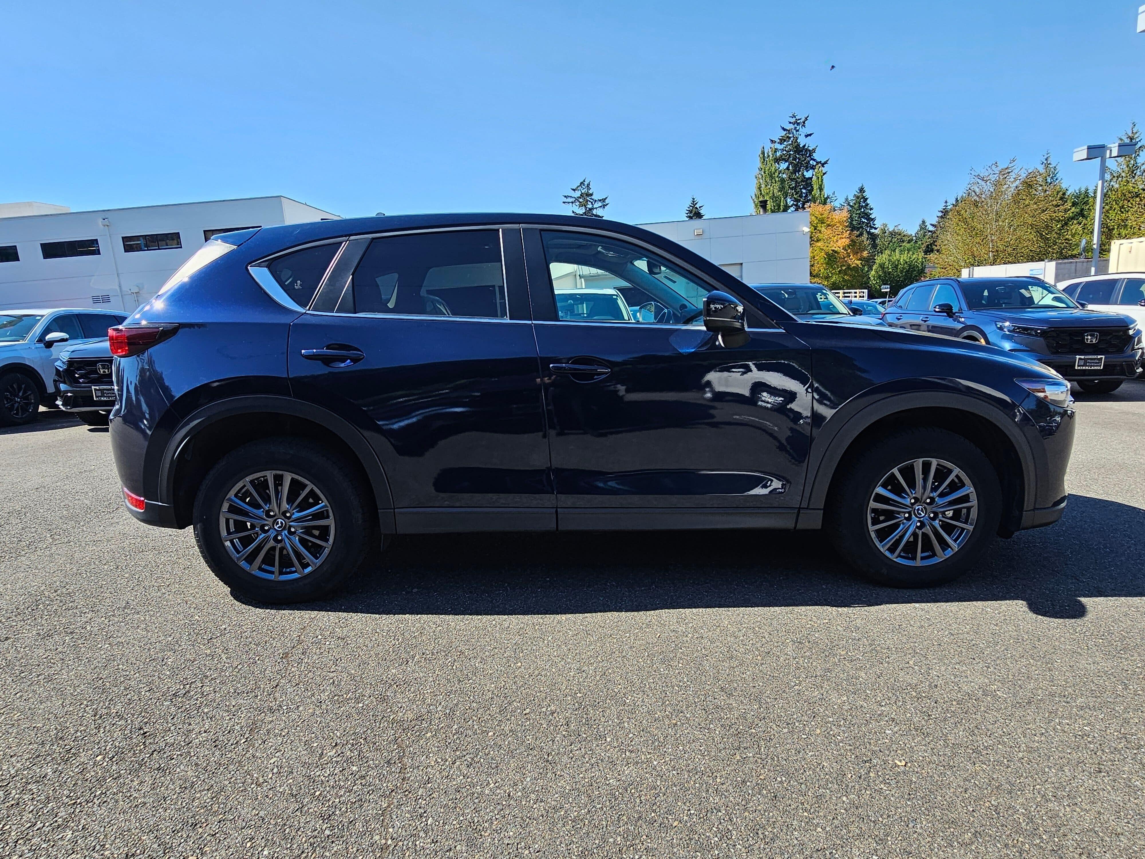 Used 2020 Deep Crystal Blue Mica Mazda Touring image 8