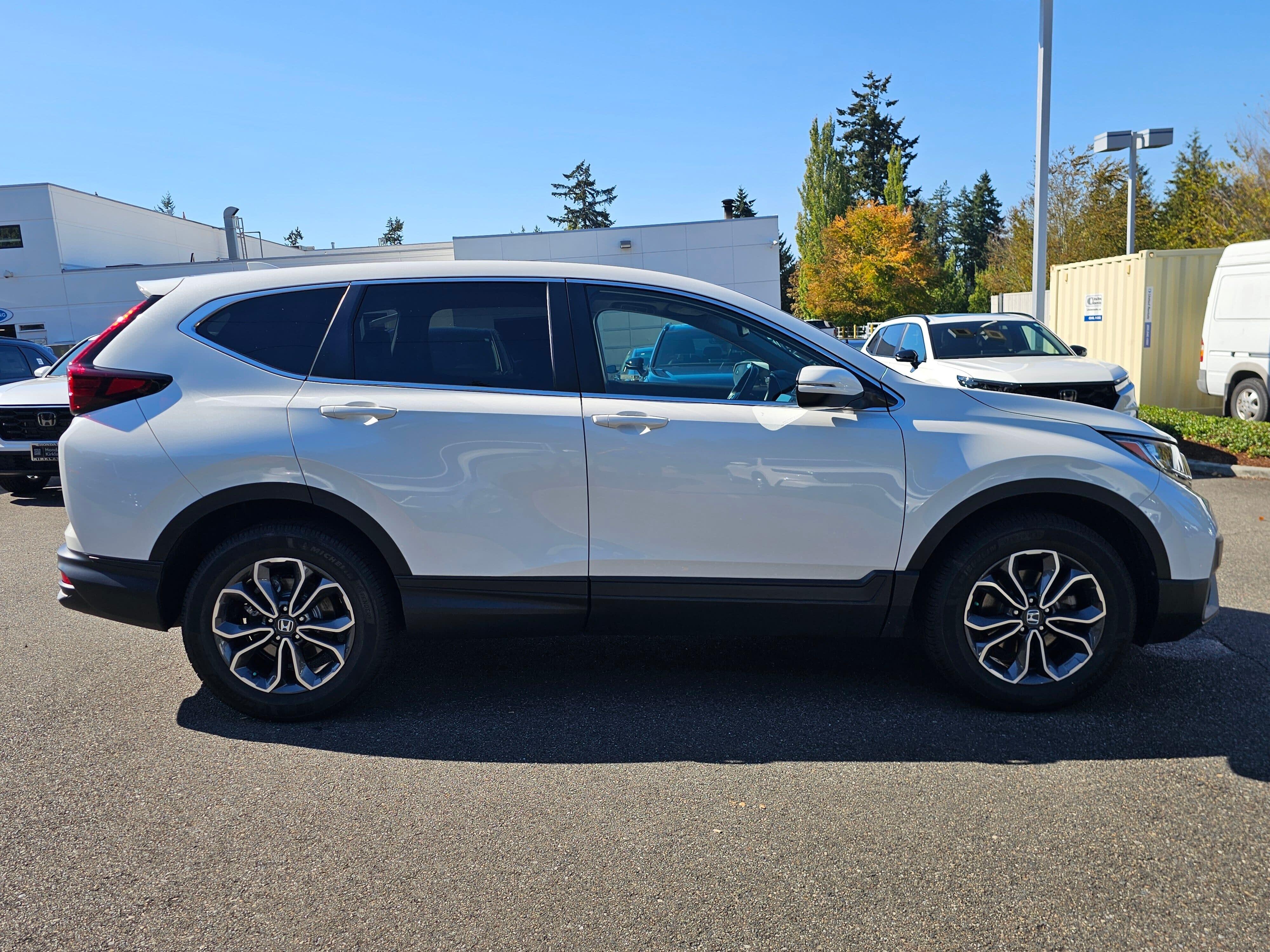 Certified Used 2022 Platinum White Pearl Honda AWD EX-L image 8