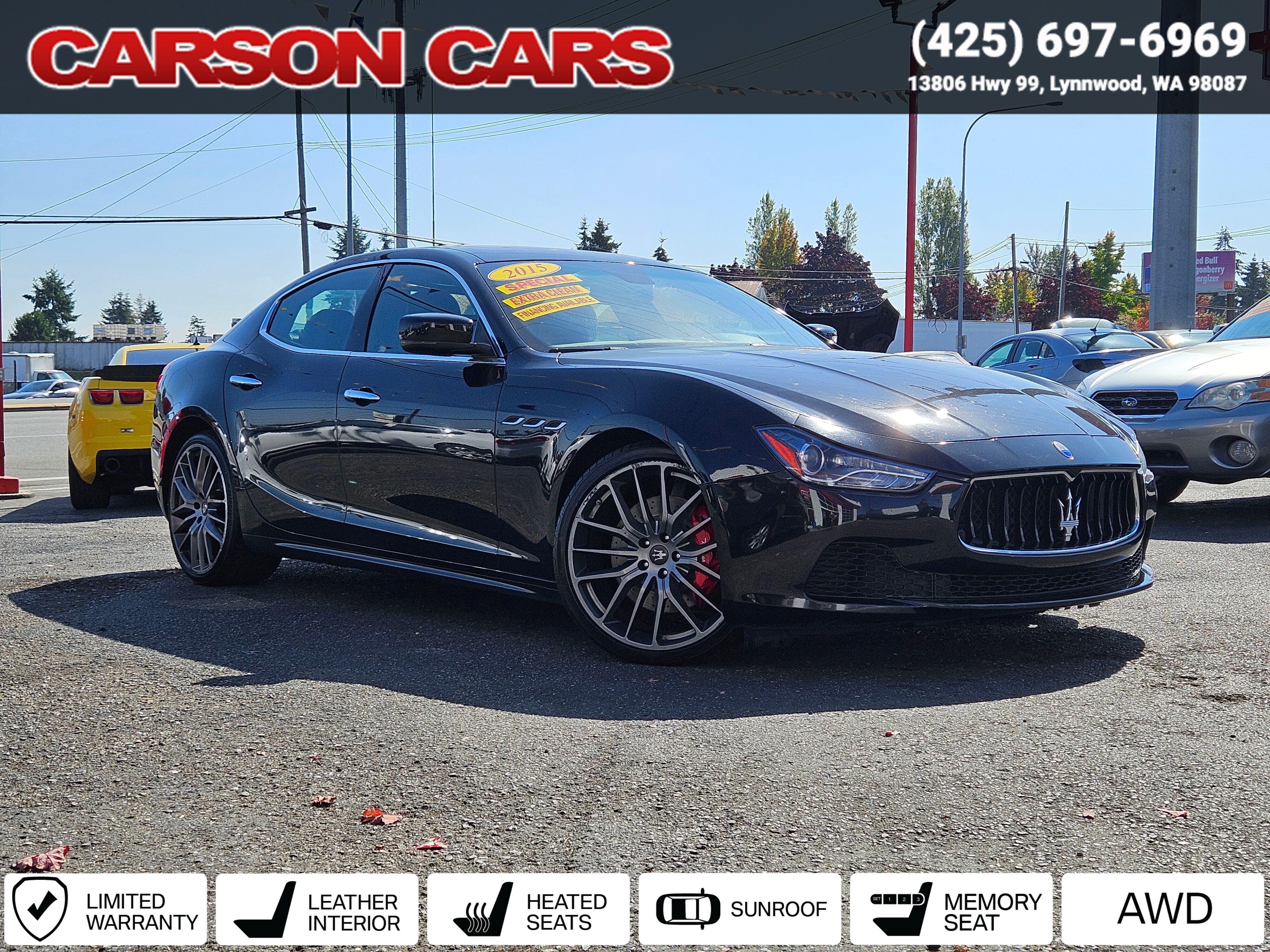 2015 Maserati Ghibli S