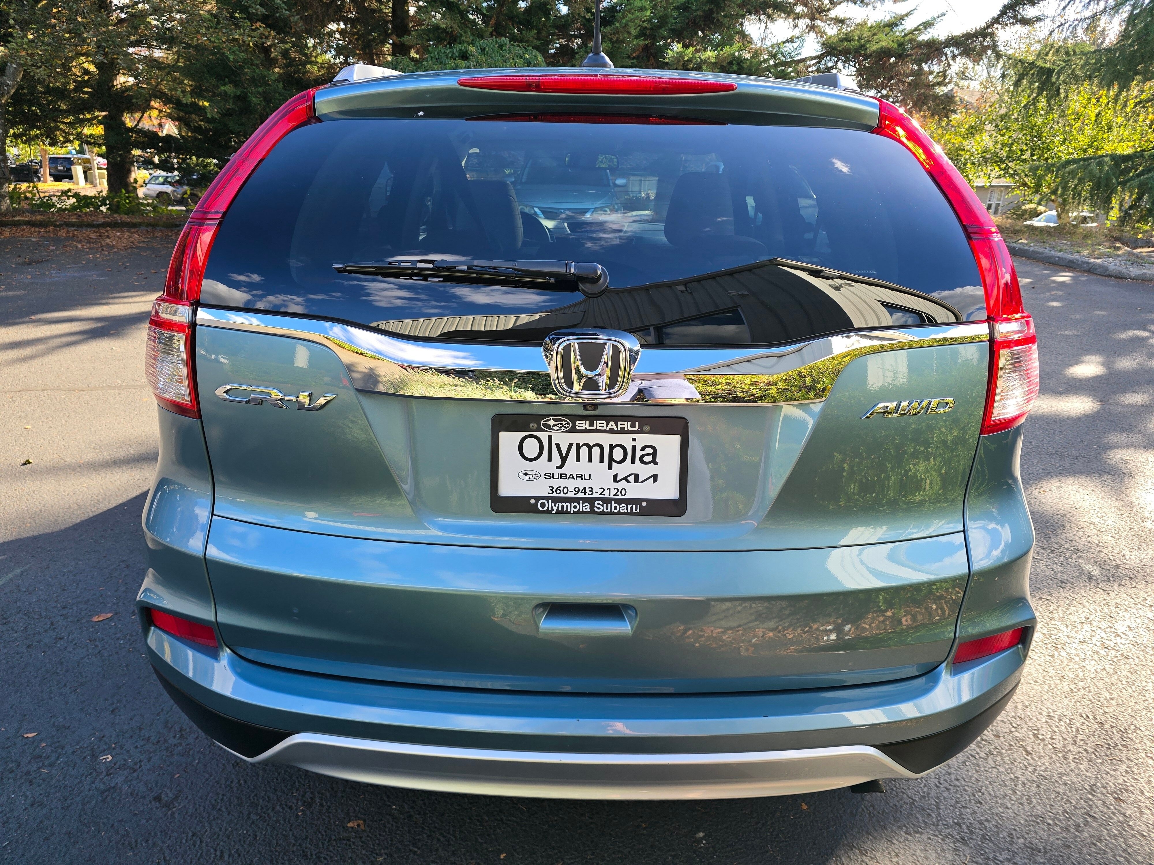 Used 2016 Obsidian Blue Pearl Honda EX-L image 5