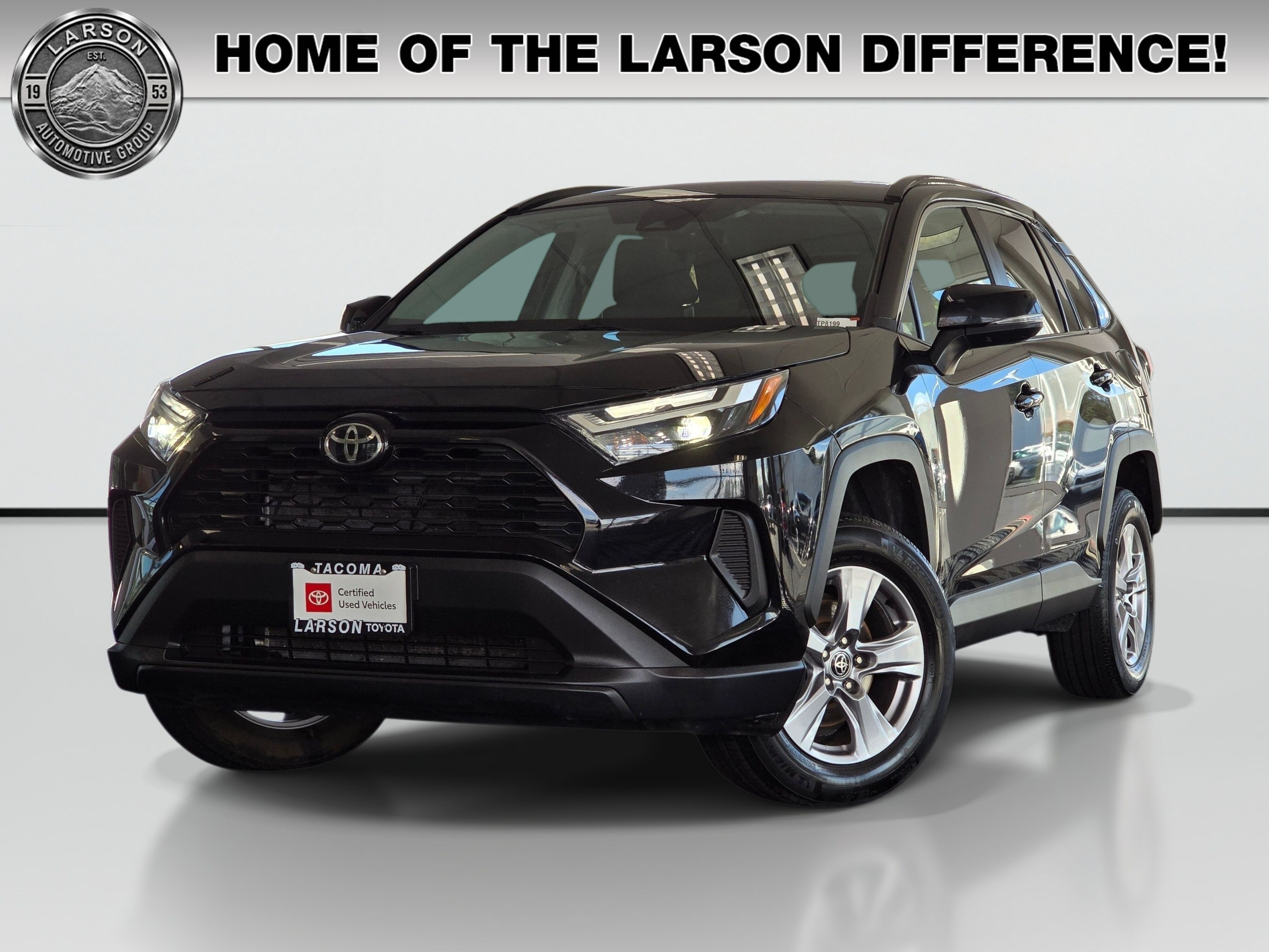 Midnight Black Metallic 2025 Toyota RAV4 SUV / Crossover Front-Wheel Drive 8-Speed Automatic