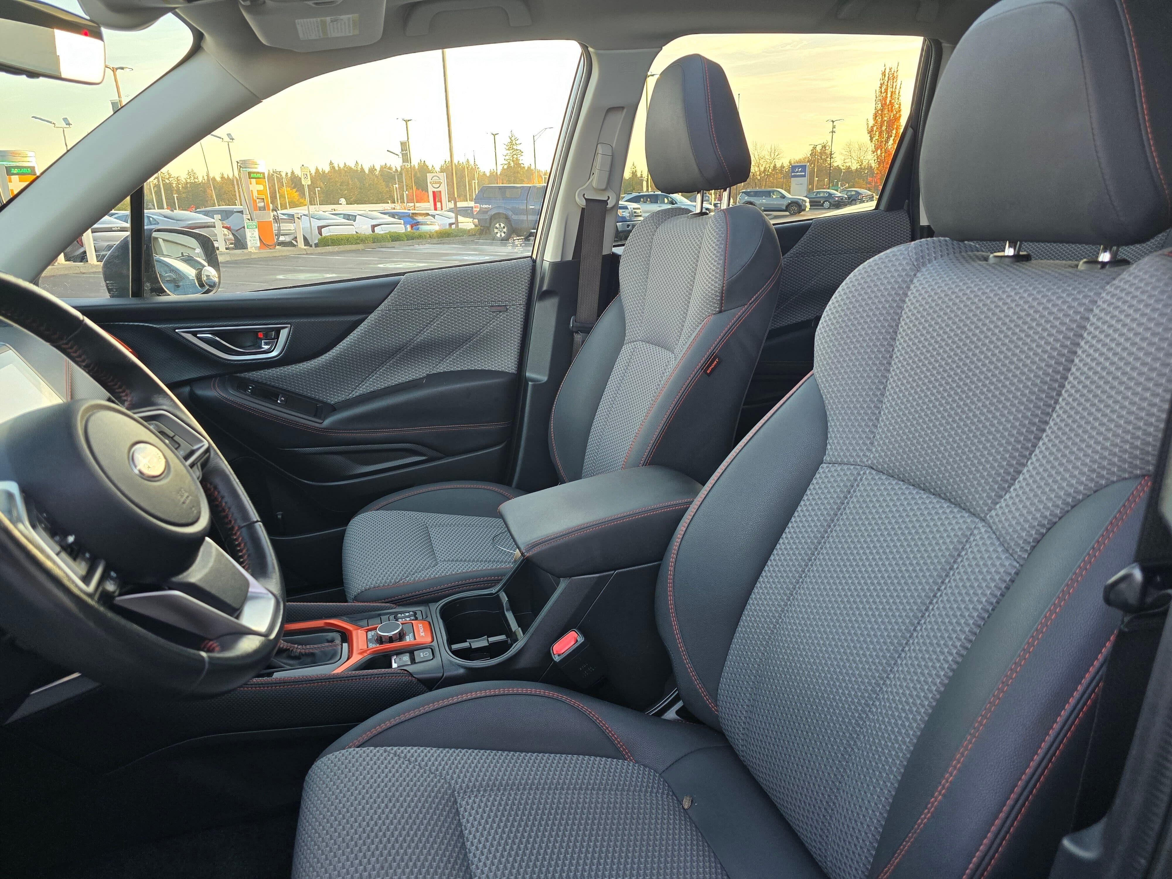 Certified Used 2021 Dark Blue Pearl Subaru Sport image 12