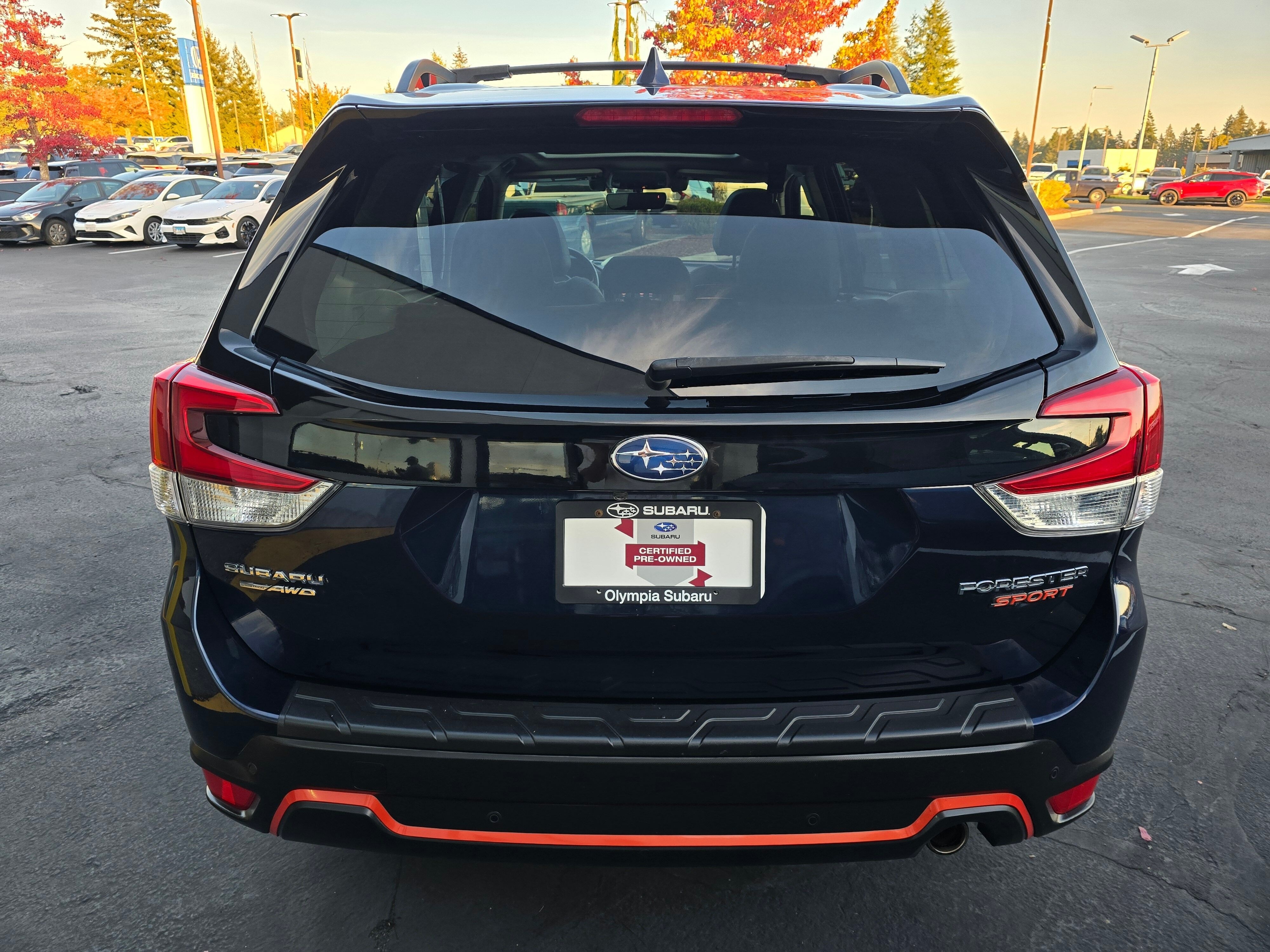Certified Used 2021 Dark Blue Pearl Subaru Sport image 5