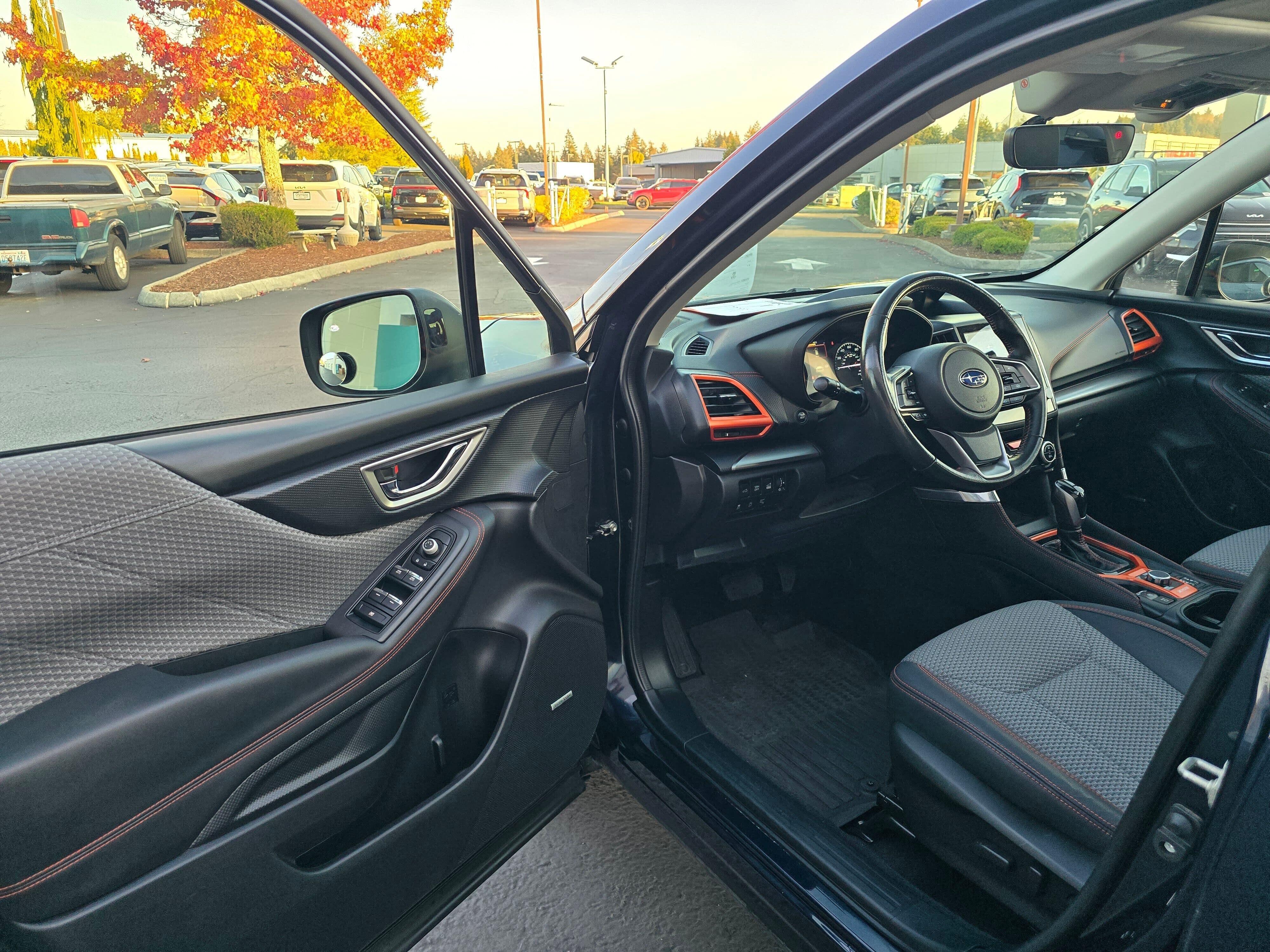 Certified Used 2021 Dark Blue Pearl Subaru Sport image 7