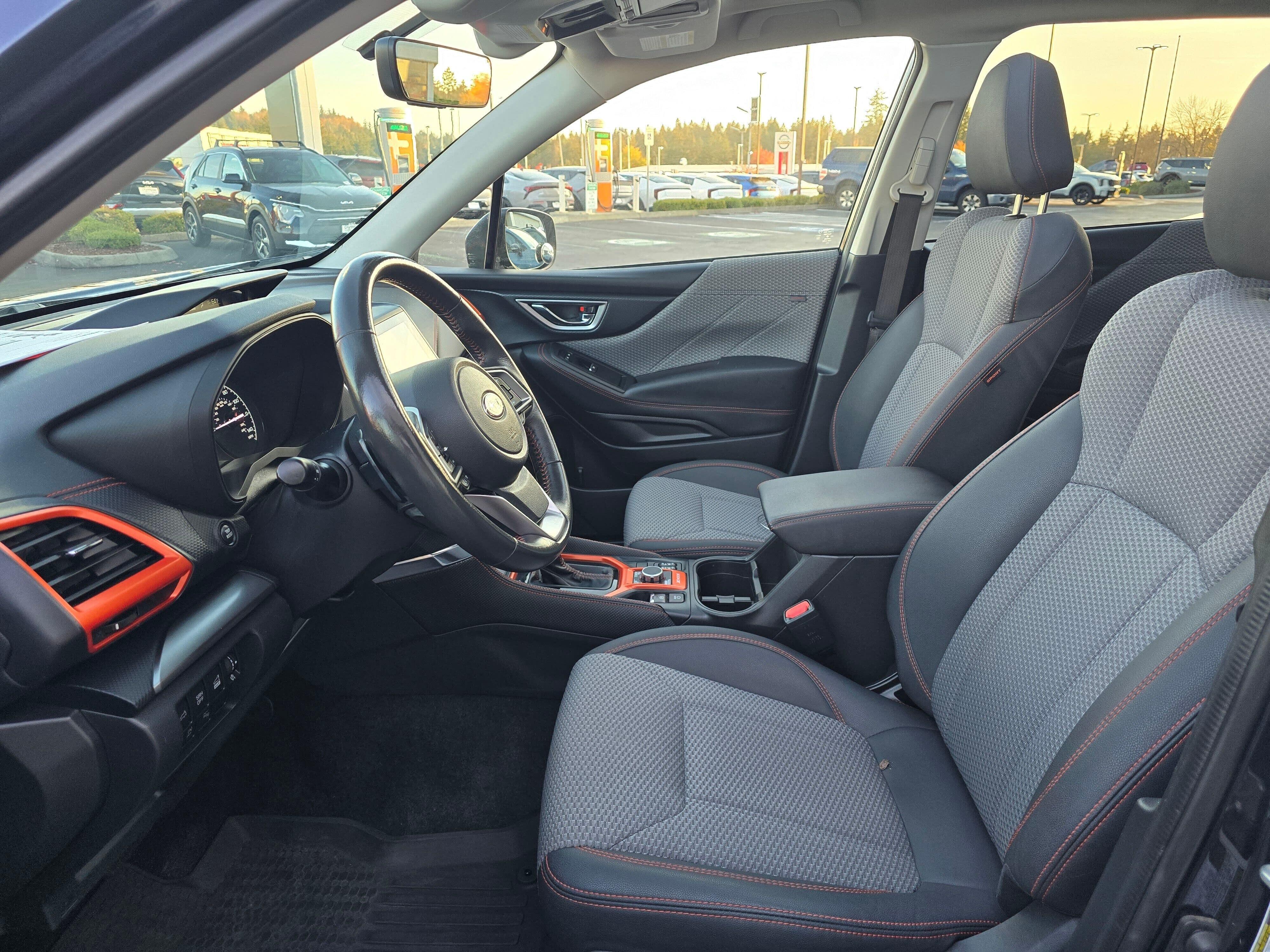 Certified Used 2021 Dark Blue Pearl Subaru Sport image 8