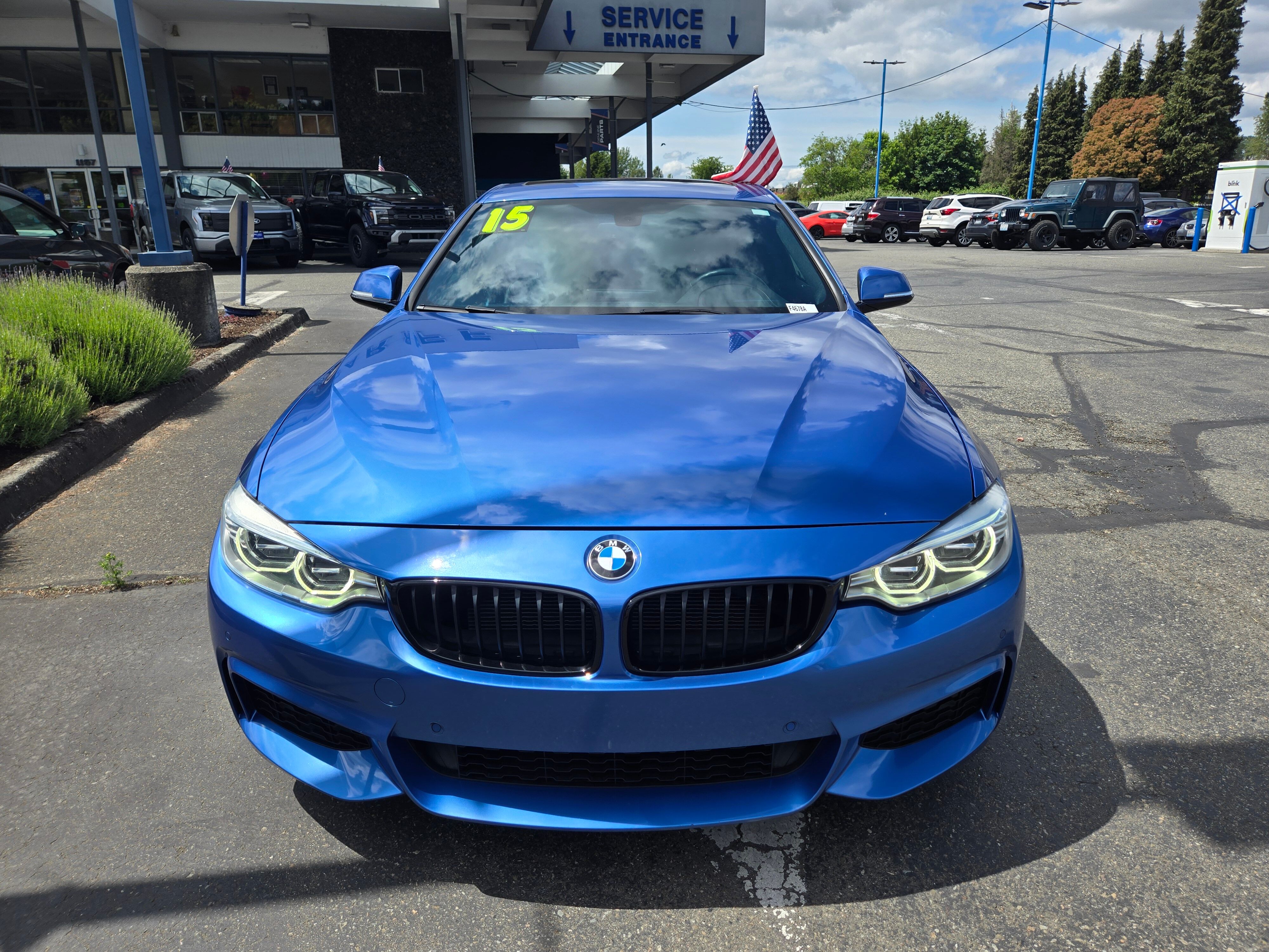 Certified 2015 BMW 4 Series 428i with VIN WBA3N7C50FK222353 for sale in Kent, WA