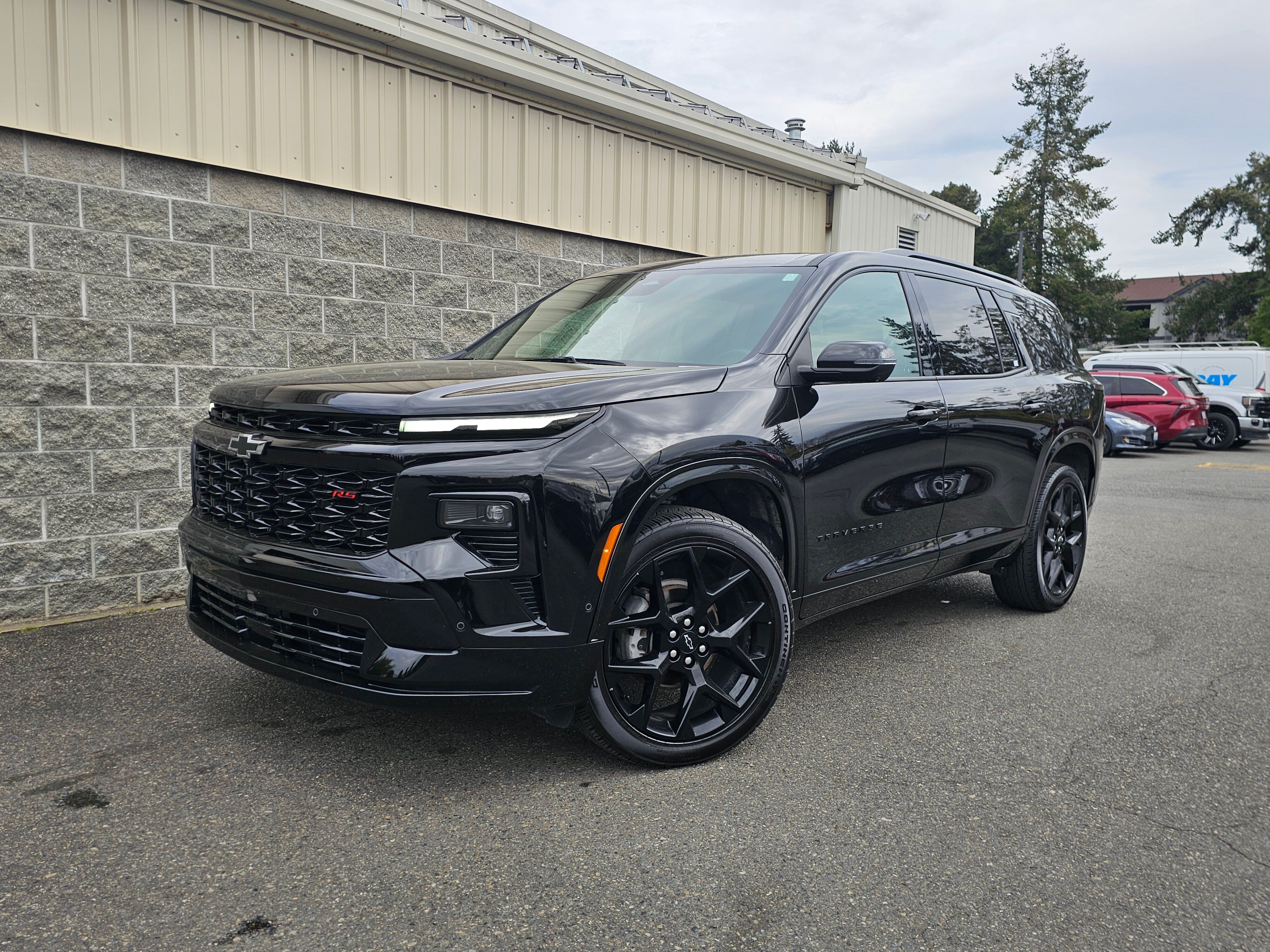 Mosaic Black Metallic 2024 Chevrolet Traverse RS AWD SUV / Crossover Four-Wheel Drive 8-Speed Automatic