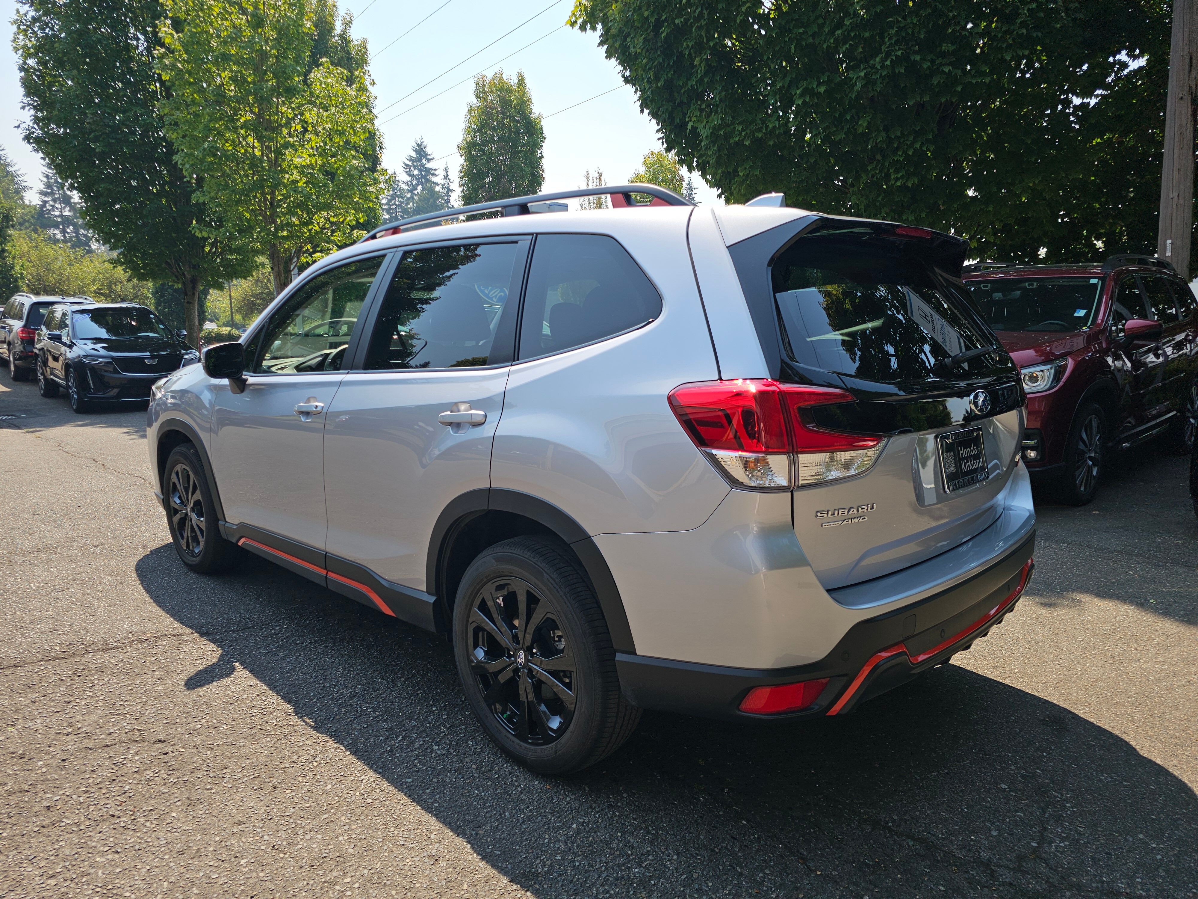 Used 2023 Ice Silver Metallic Subaru Sport image 5