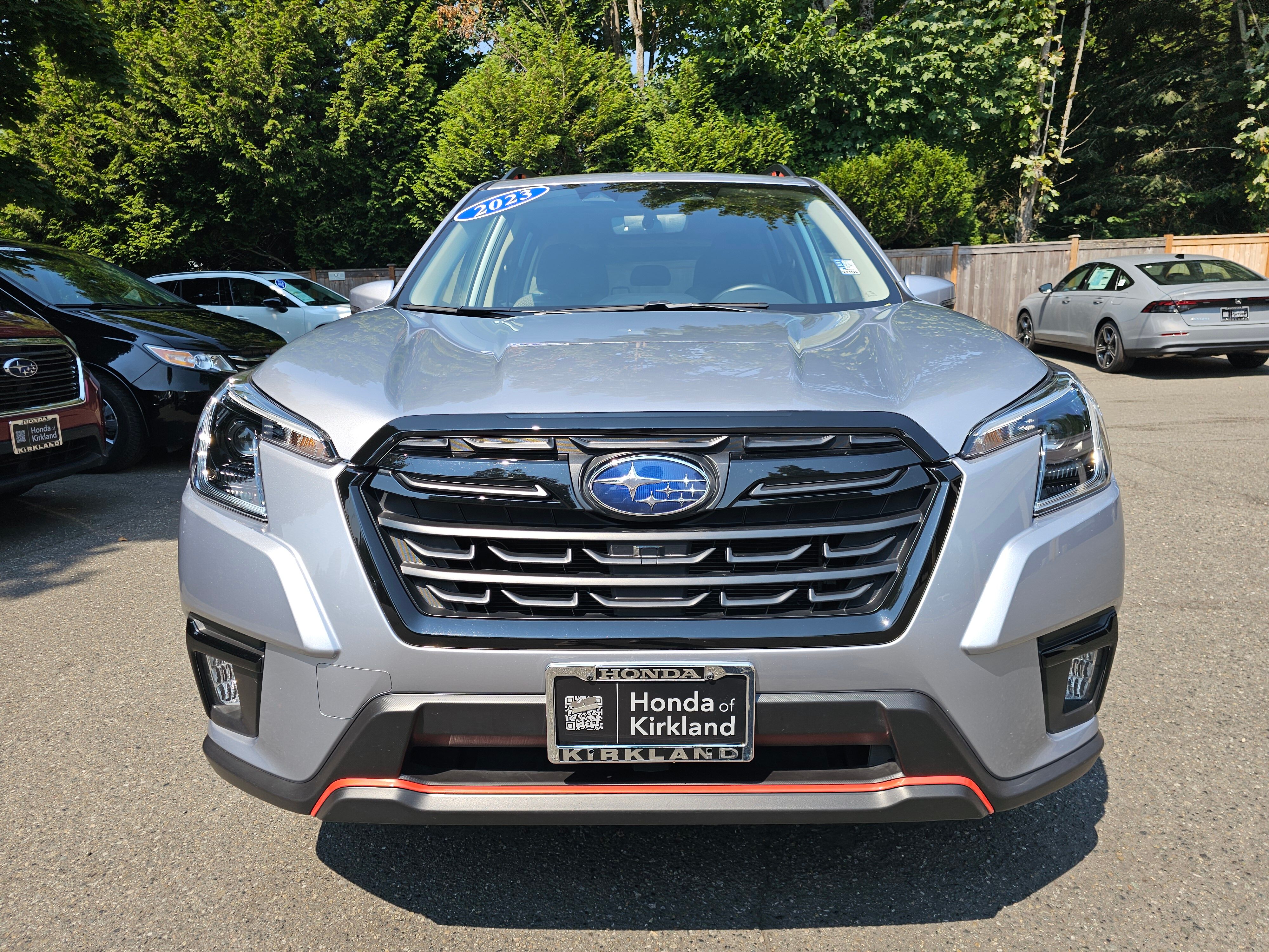 Used 2023 Ice Silver Metallic Subaru Sport image 2
