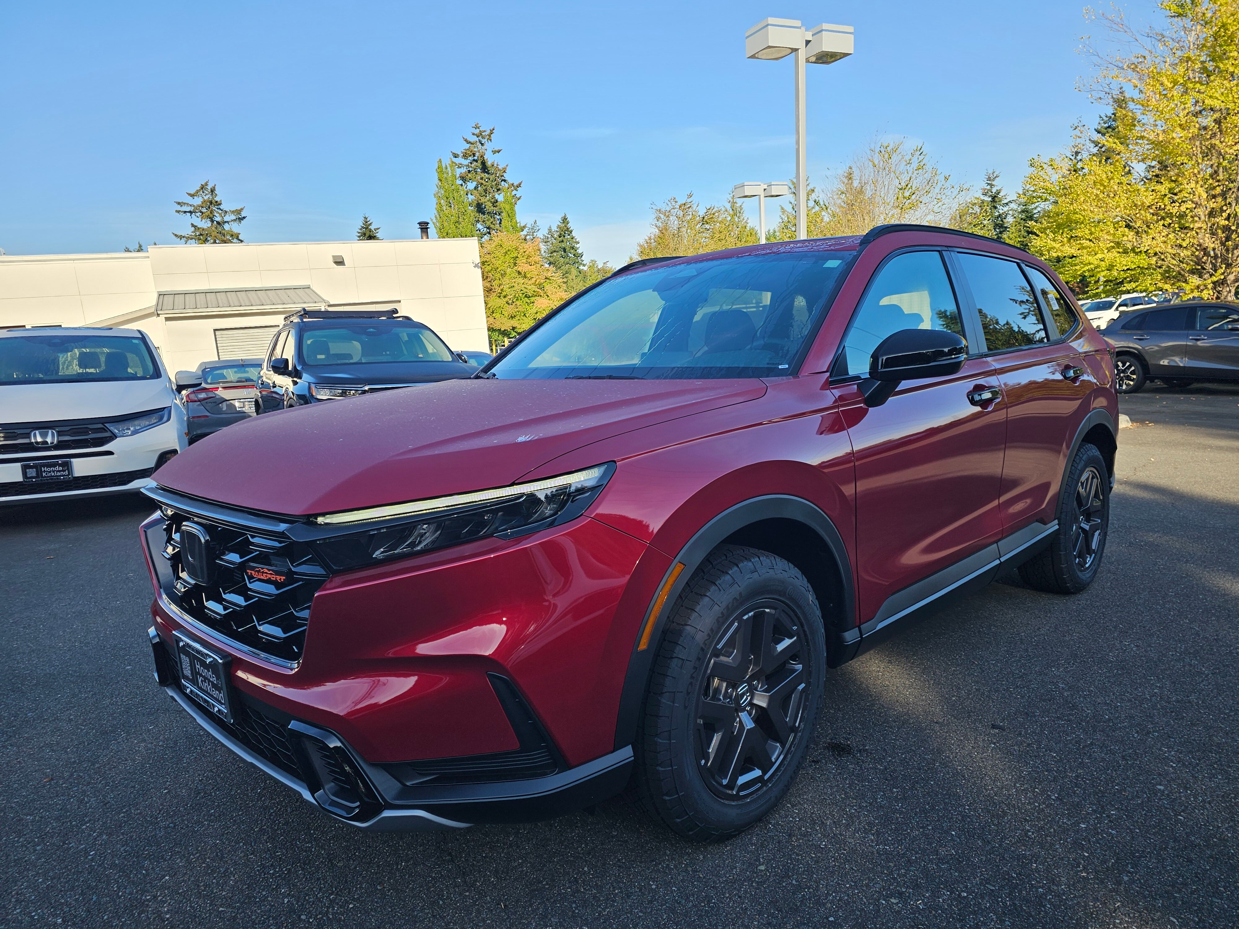 New 2026 Radiant Red Metallic Honda TrailSport image 3