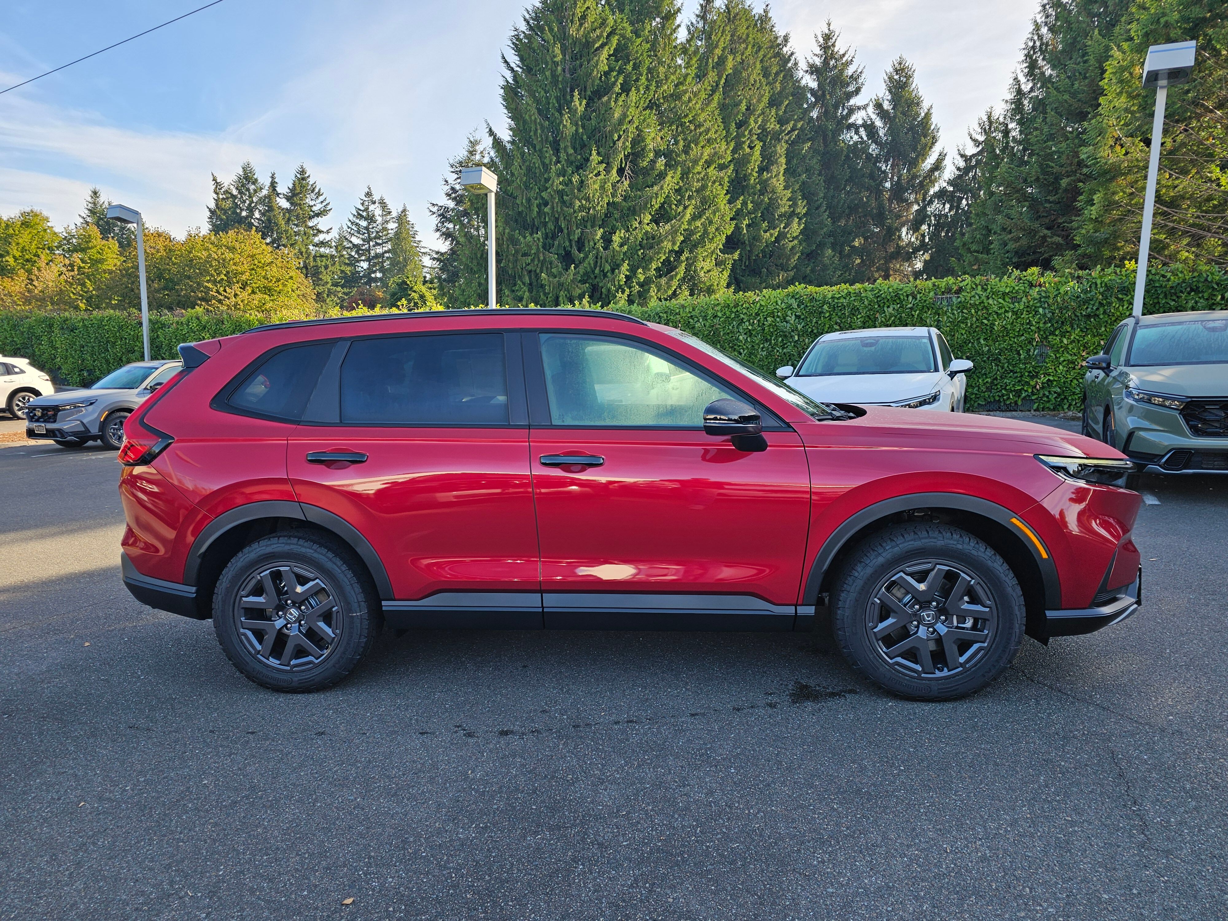 New 2026 Radiant Red Metallic Honda TrailSport image 8