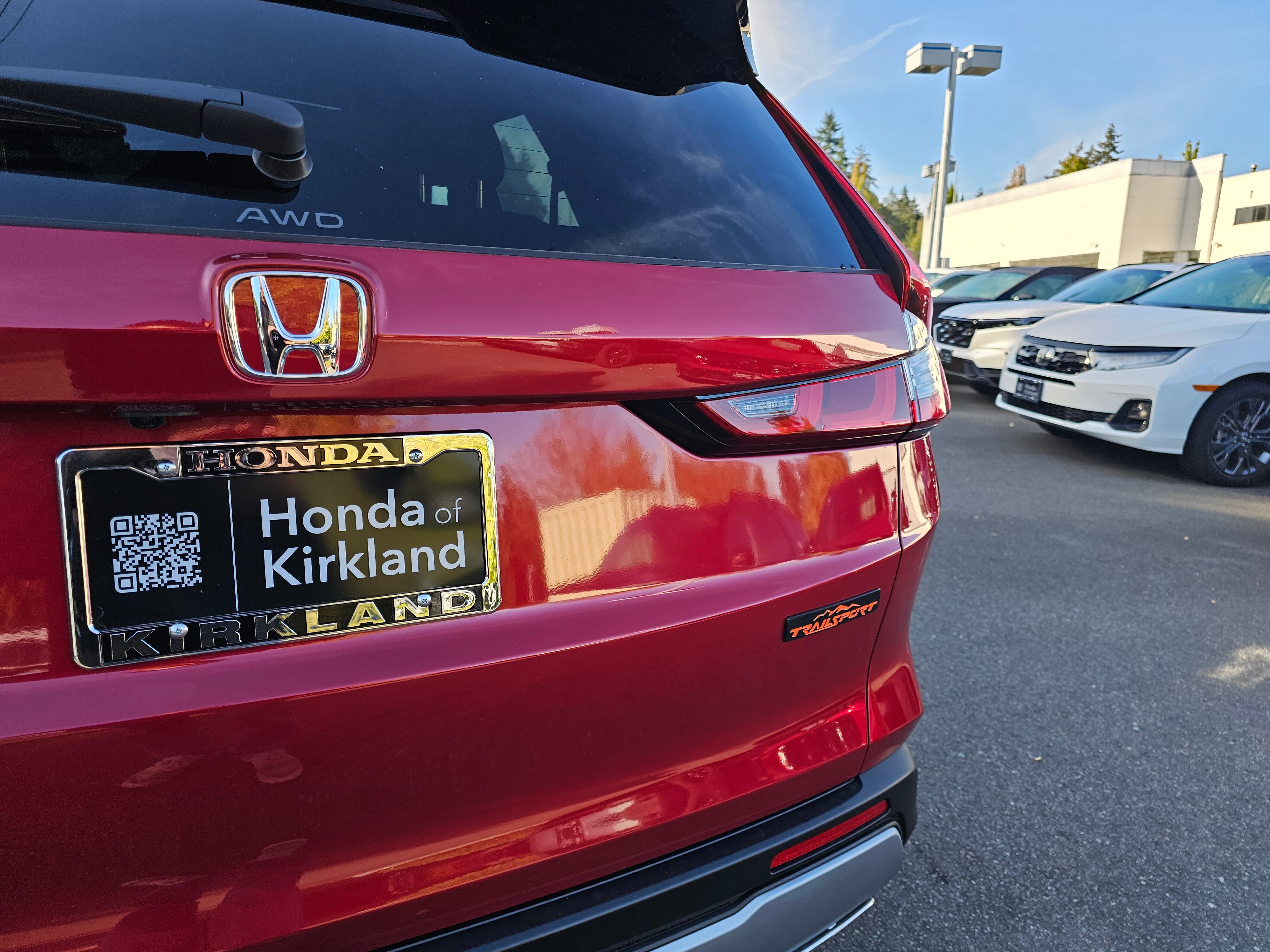 New 2026 Radiant Red Metallic Honda TrailSport image 17