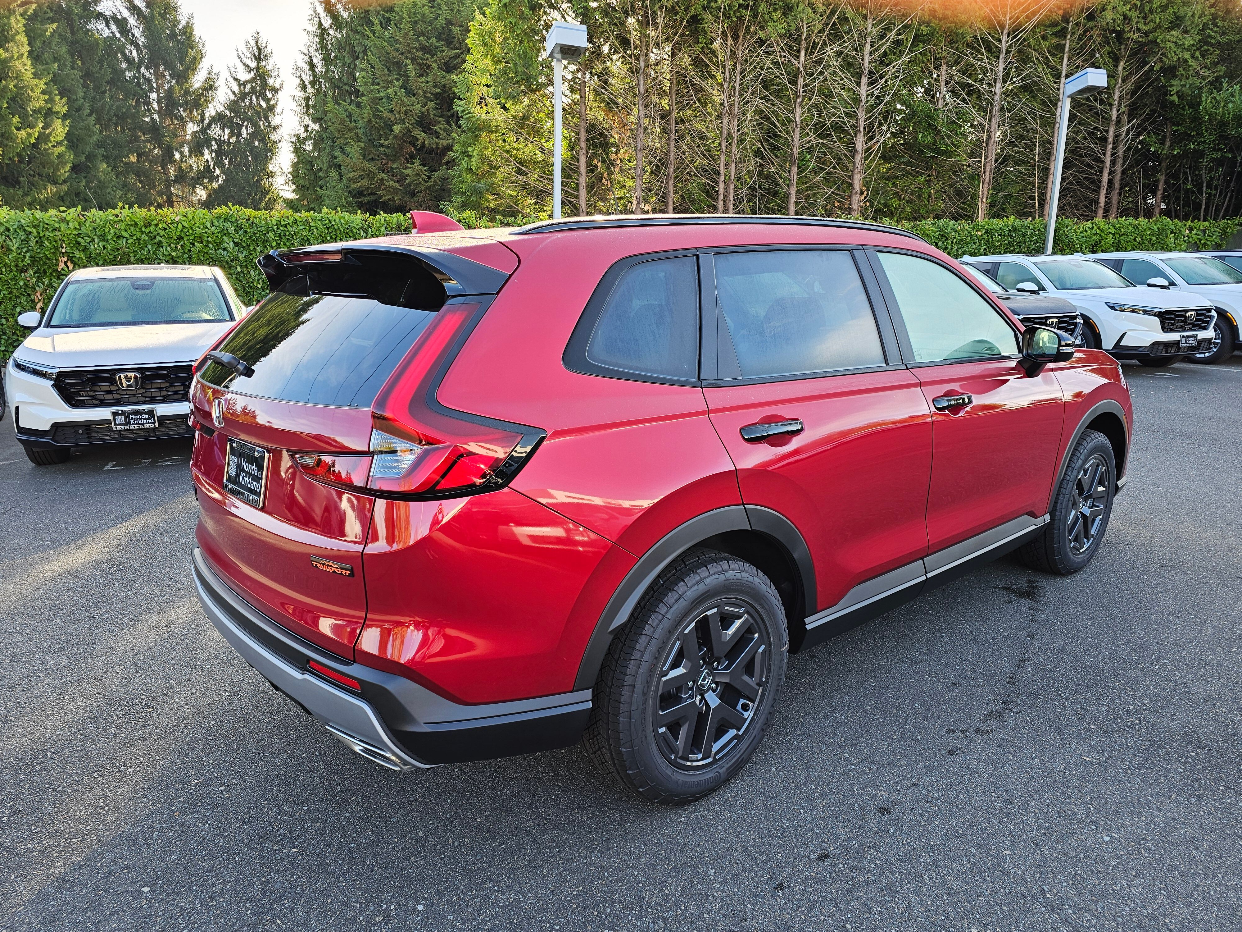 New 2026 Radiant Red Metallic Honda TrailSport image 7