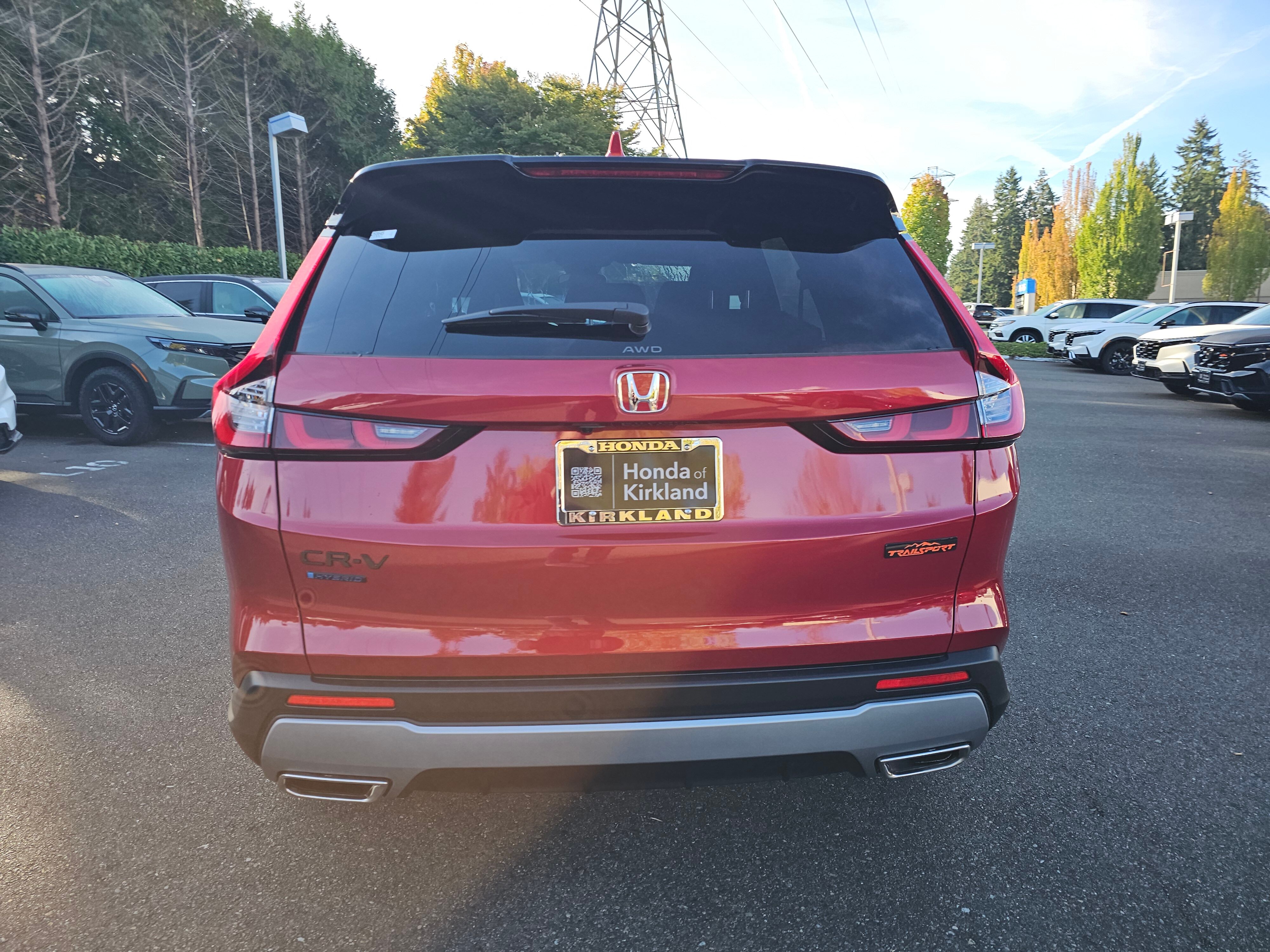 New 2026 Radiant Red Metallic Honda TrailSport image 6