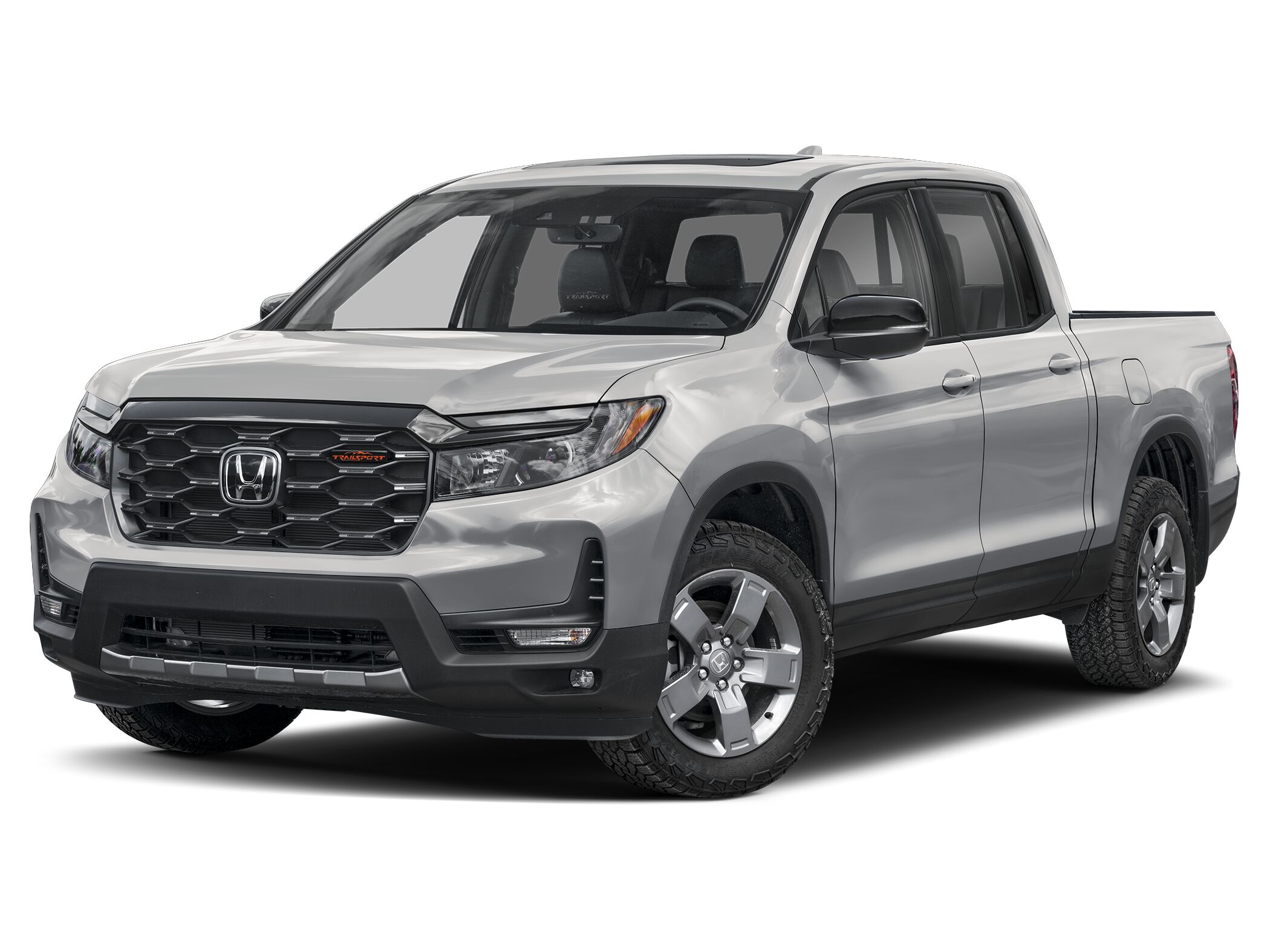 Solar Silver Metallic 2026 Honda Ridgeline Pickup Truck All-Wheel Drive 9-Speed Automatic